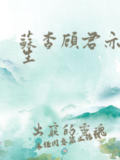 苏杳顾君亦国防生