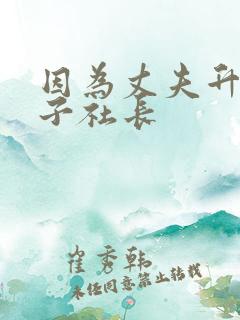 因为丈夫升职妻子社长