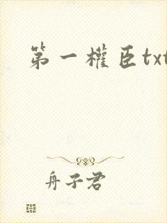 第一权臣txt