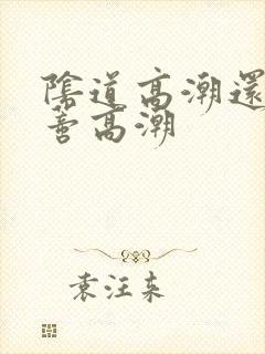 阴道高潮还是阴蒂高潮