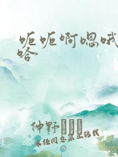 呃呃啊嗯哦嗯啊哈