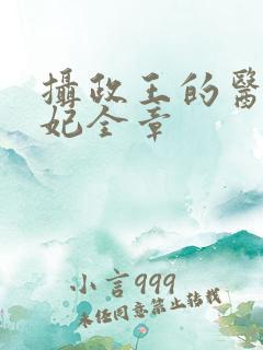 摄政王的医品狂妃全章