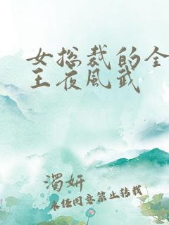 女总裁的全能兵王夜风武