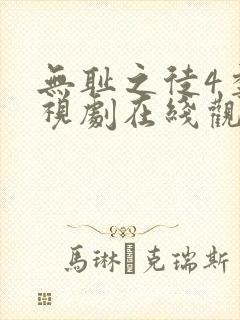 无耻之徒4季电视剧在线观看免费高清