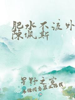 肥水不流外人田陈佩斯