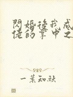 闪婚后我成为大佬的掌中之物短剧