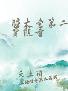 胆大党第二季免费观看