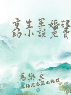 重生军婚很缠绵的小说免费阅读