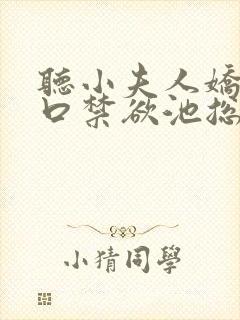 听小夫人娇软可口禁欲池总缠上瘾小说