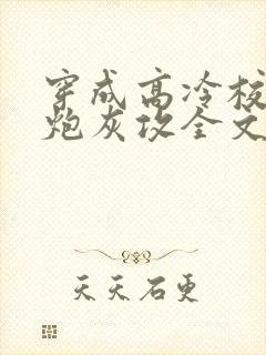 穿成高冷校草的炮灰攻全文免费