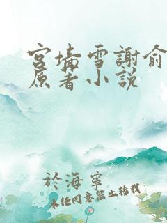 宫墙雪谢俞李衍原著小说