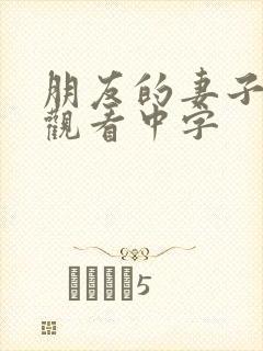 朋友的妻子在线观看中字
