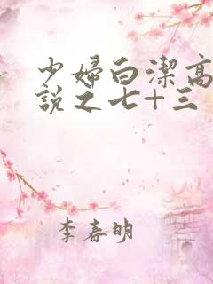 少妇白洁高义小说之七+三