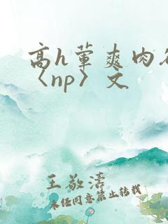 高h荤爽肉欲文〈np〉文
