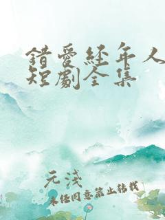 错爱经年人已远短剧全集