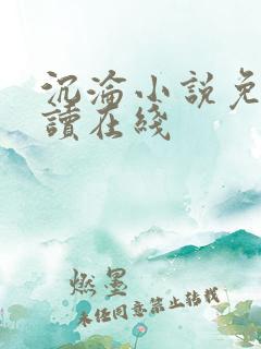 沉沦小说免费阅读在线