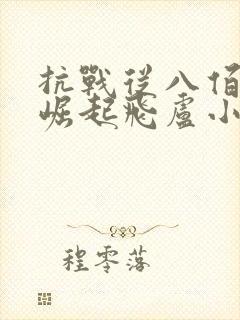 抗战从八佰开始崛起飞卢小说网