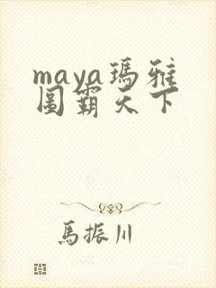 maya玛雅 图霸天下