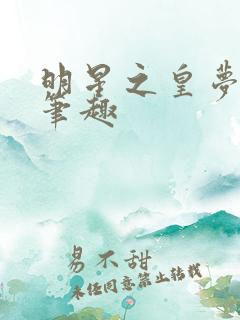 明星之皇梦九重笔趣