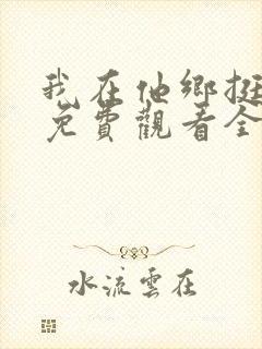 我在他乡挺好的免费观看全集高清完整