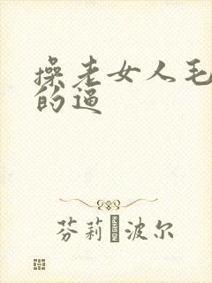 操老女人毛茸茸的逼