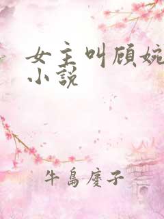 女主叫顾婉清的小说