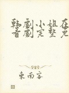 韩剧小姐在线观看剧完整免费版