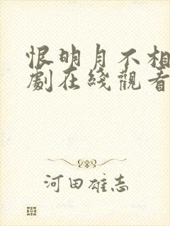 恨明月不相关短剧在线观看免费全集