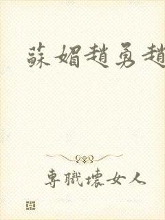 苏媚赵勇赵大宝