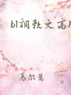 bl调教文高h