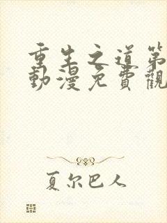 重生之道第二季动漫免费观看