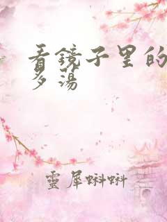看镜子里的你有多荡