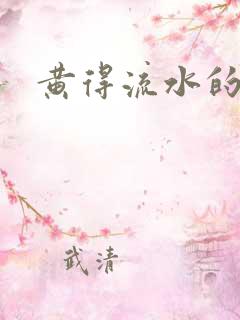 黄得流水的小说