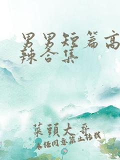 男男短篇高h肉辣合集