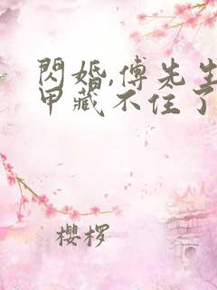 闪婚,傅先生马甲藏不住了