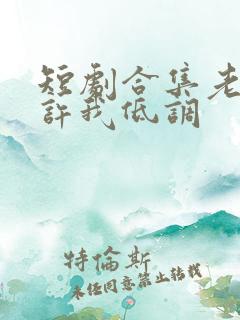 短剧合集老婆不许我低调