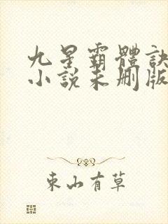 九星霸体诀龙尘小说未删版下载