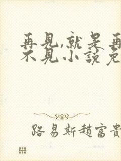 再见,就是再也不见小说免费阅读