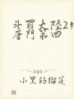 斗罗大陆2绝世唐门第四
