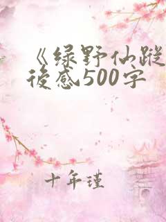 《绿野仙踪》读后感500字