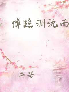 傅临洲沈南意