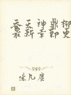 吞天神鼎柳无邪最新章节更新
