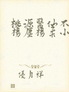 桃源医仙不风流杨尘杨柔小说