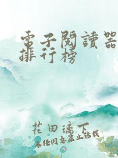 电子阅读器品牌排行榜