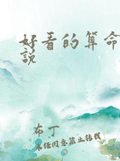 好看的算命类小说
