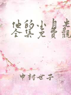 他的小月光短剧全集免费观看