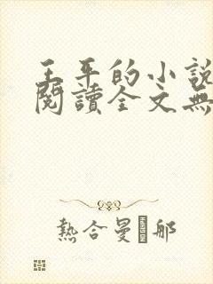 王平的小说免费阅读全文无弹窗