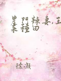 农门辣妻,王爷来种田