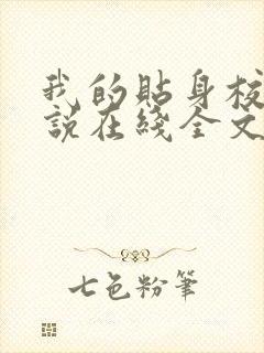 我的贴身校花小说在线全文免费阅读