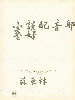 小说配音哪个平台好
